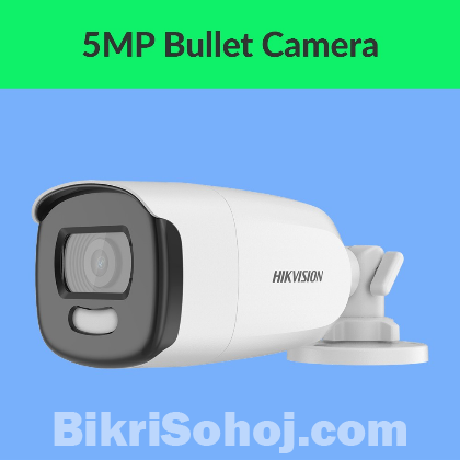Hikvision DS-2CE12HFT-F 5 MP ColorVu Mini Bullet Cc Camera